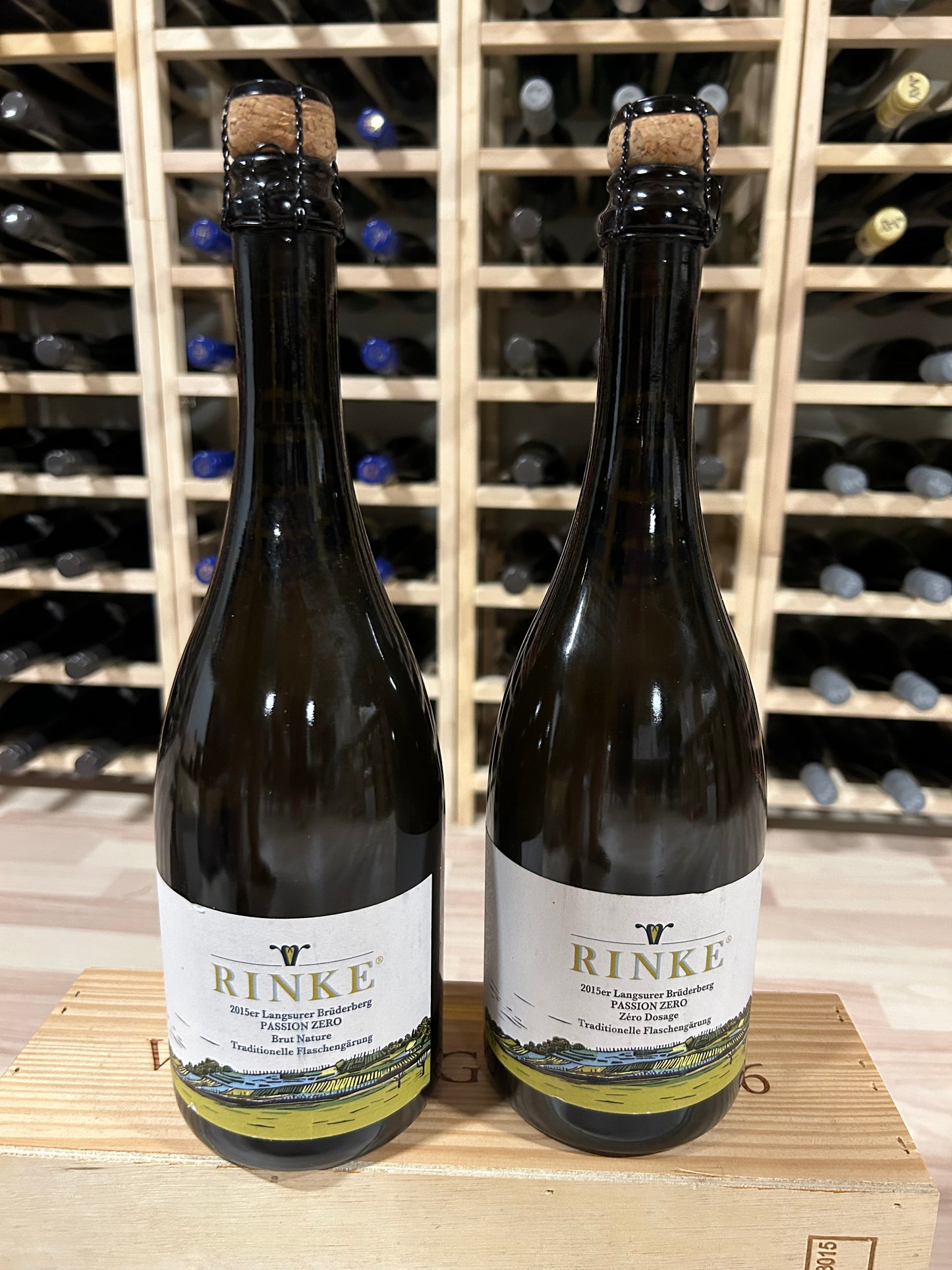 “2 pack” 2015 Sekt Langsurer Brüderberg Passion Zero