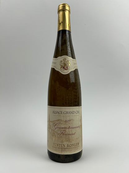 Justin Boxler Gewurztraminer Grand Cru Florimont 2000