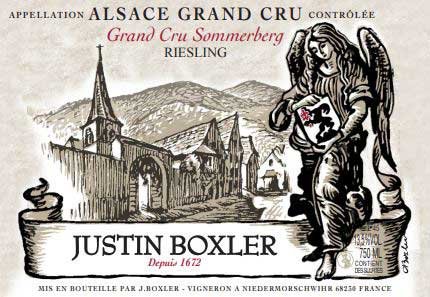 Justin Boxler Riesling Sommerberg Grand Cru 2019